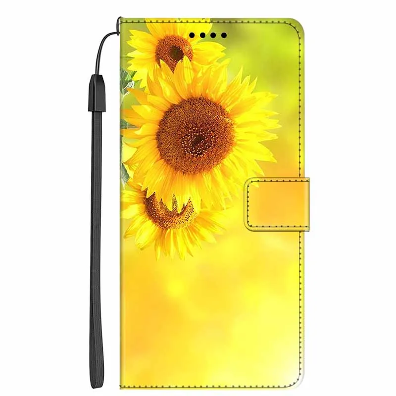 Magnetic Leather Flip Wallet Phone Case - Premium Book Cover Design