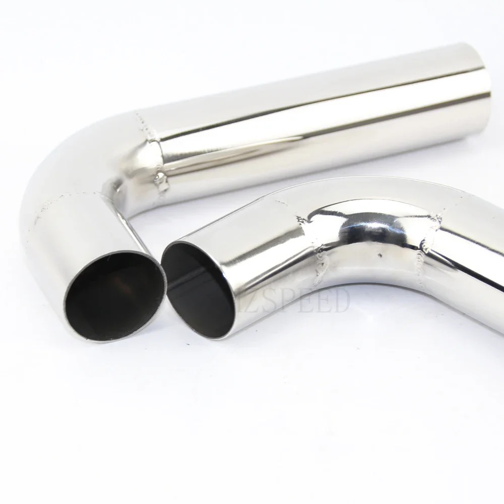 304 stainless steel elbow 90 degree pipe 38mm 51mm 63mm 70mm 76mm welded polished nozzles