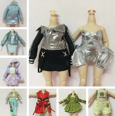 

Новый бренд 1/6 30 см licca Радуга Большая сестра школа оригинальные куклы DIY аксессуары только одежда платье без тела nuannuanmengwu