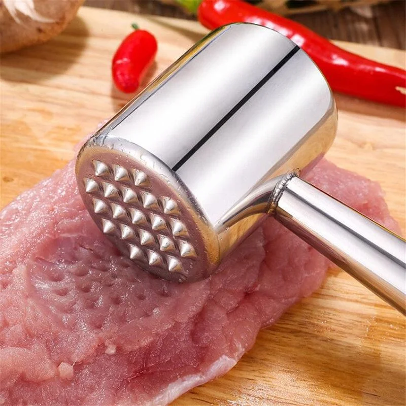 Meat Tenderizer Multifunction 304 Stainless Steel Steak Meat Hammer