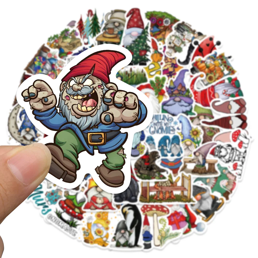 Go Big or Go Gnome - Snowboard Sticker