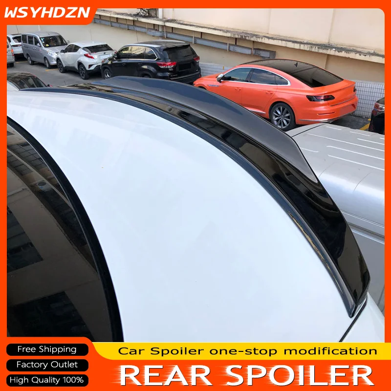 

For Mercedes-Benz C-class W205 2014 - 2021 Rear Trunk Spoiler C250 C300 C350 4Door C43 C63 PSM Style Glossy Matte Black Spoiler