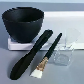 2/3/4/5 pezzi set per trucco viso per maschera ciotola per miscelazione ragazze kit di strumenti per la cura della pelle del viso forniture di bellezza per le donne