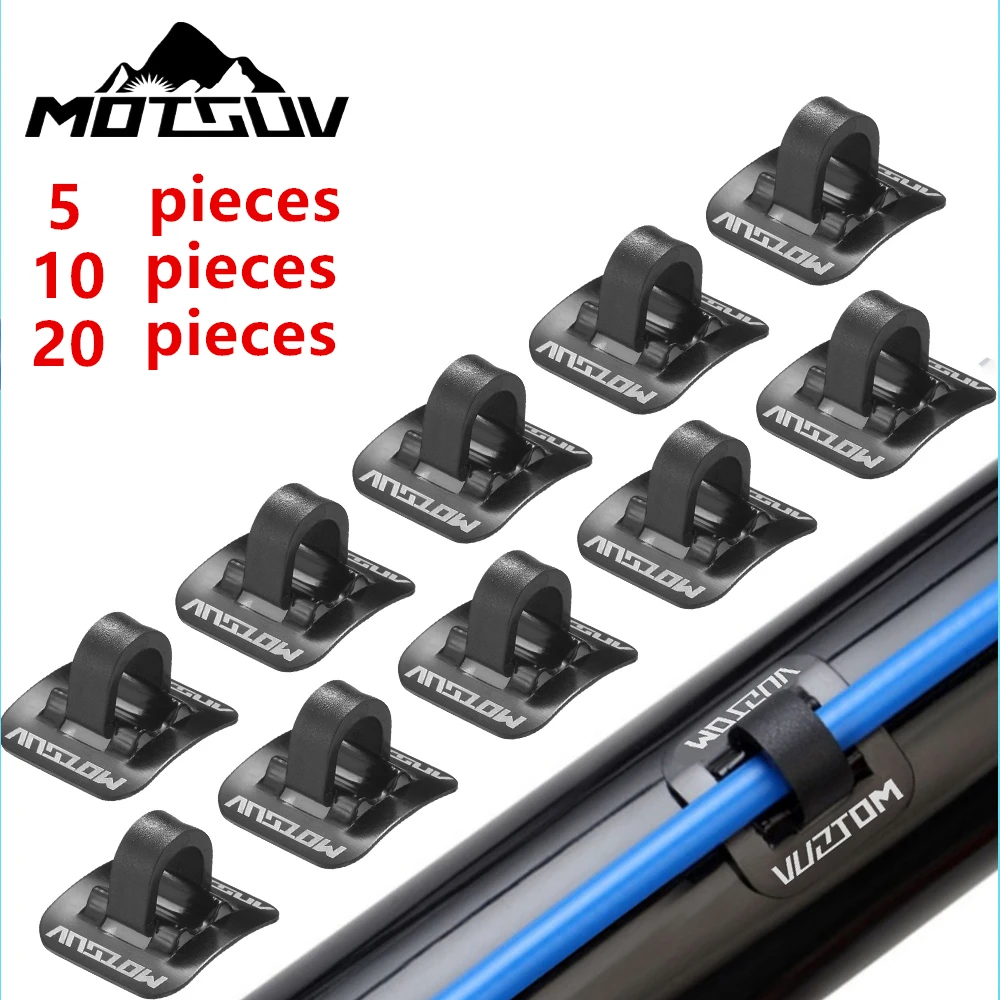 Copricavi Freni Bici POFET - 5 Pezzi In Gomma TPR, Protettori Antiatrito Per Cavi