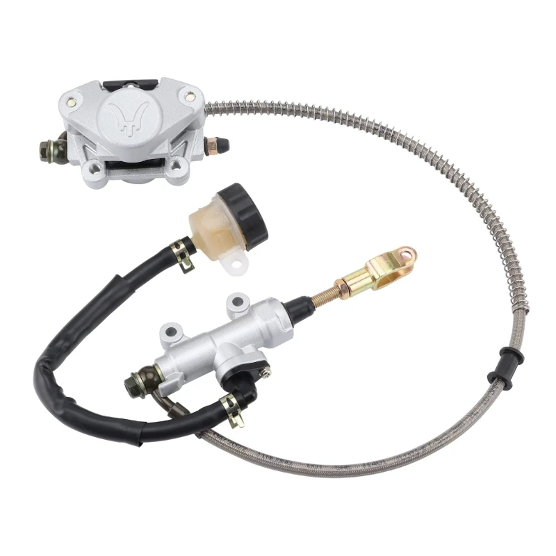 

Waterproof Rear Foot Disc Brake MasterCylinder Assembly Rust Proof for 110cc 125cc 150cc 200cc 250cc ATV Pit Dirt Bike J60F