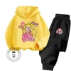 Barbie Soft Cotton Kawaii Long Sleeve Suitable for Children with Cute Graphics Breathable Outdoor Fall Winter Hoodie Tracksuit 1
