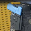 GLOCK 34 Tactical Quick-draw Holster,Special Protective Case, Kydex Lightweight Hunting Holster, Hunting Quick-draw Holster 6