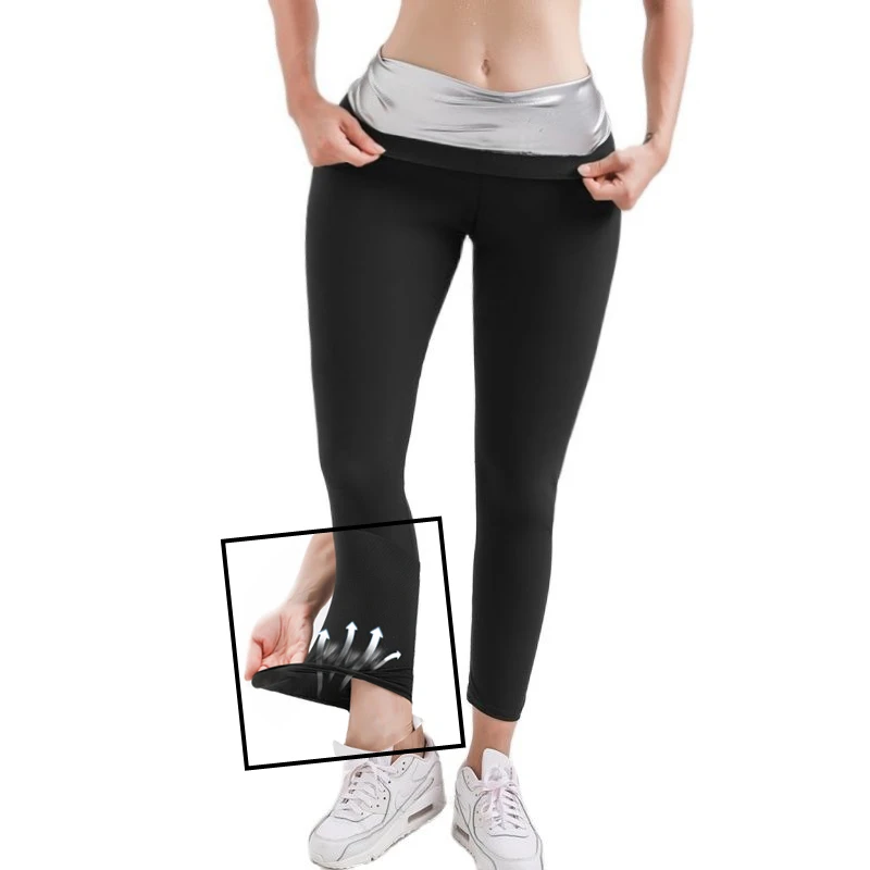 Body Shaper Pants Women's Sauna Leggings Compression High Waist Tummy Control Pants Workout Suits Thermo Sweat Capris Shaper spanxs