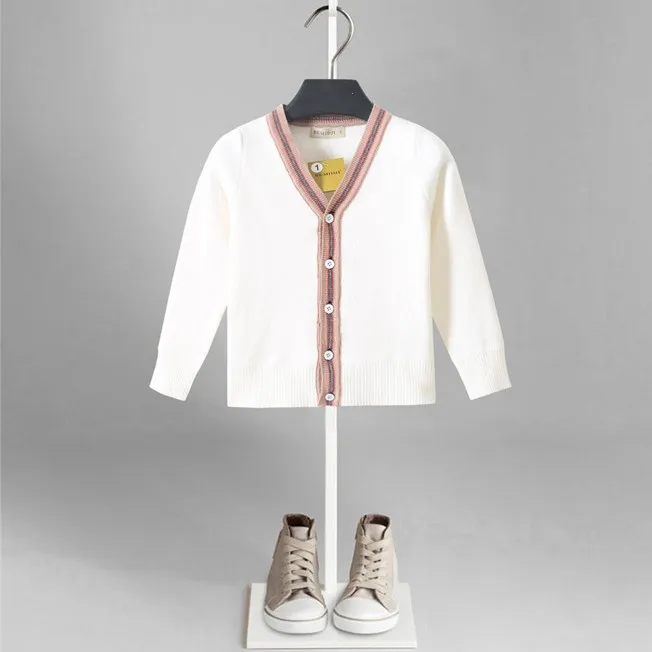 

Brand spring autumn Baby Clothing Boys Sweaters Casual Baby Girl Clothes Long Sleeve Single Breasted Infant Girls Sweaters