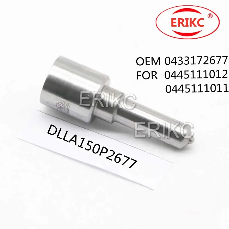 ERIKC DLLA150P2677 Diesel Common Rail Nozzle DLLA 150 P 2677 Assembly OEM 0 433 172 677 for Bosch 0445111012 0445111011