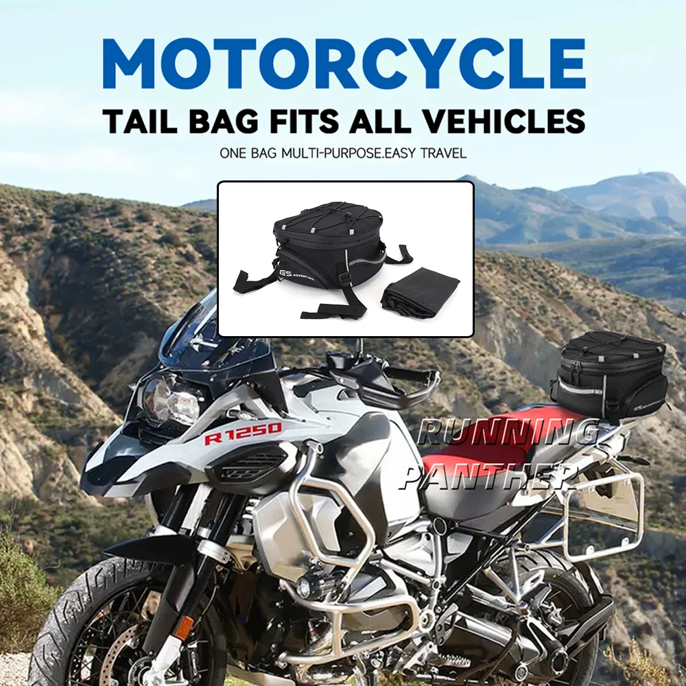 

Universal Motorcycle Tail Bags Luggage Rack Top Cases Tailbag For BMW R1250GS R1200GS F850GS F750GS R 1200GS LC ADV Adventure