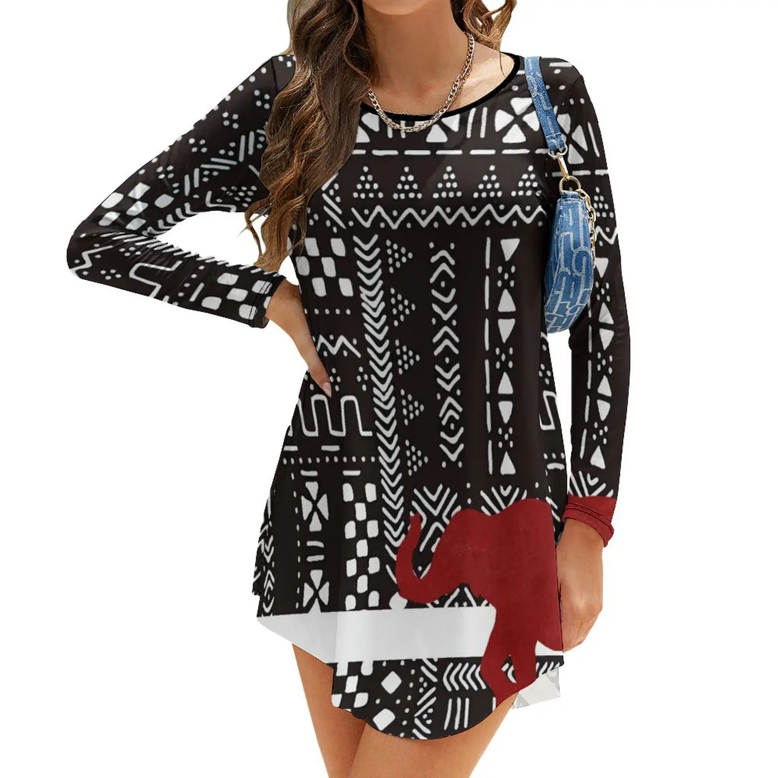 

à No. 2 for my Sister by HeavenNezCree Long-Sleeve Dress Women's summer skirt Evening gown