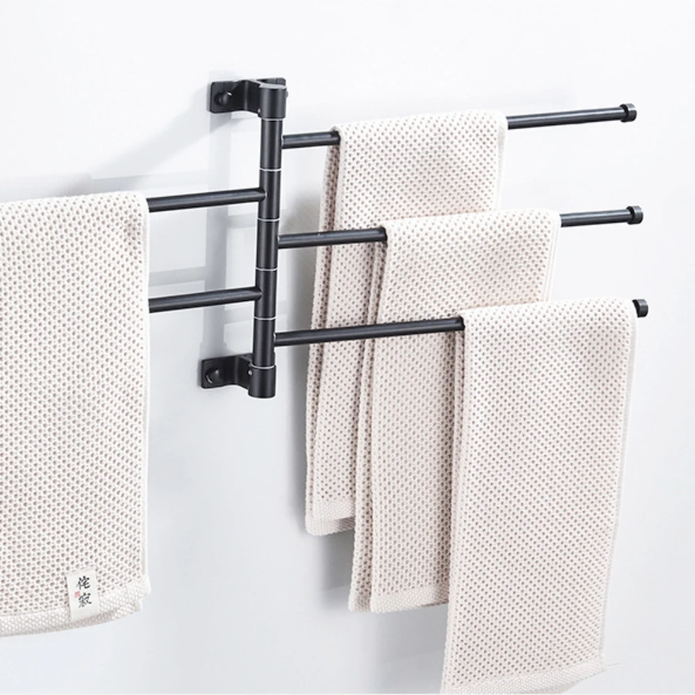 Bathroom Towel Rack Bar Replacement Swivel Towel Rack Wall Mount Rotating Aliexpress