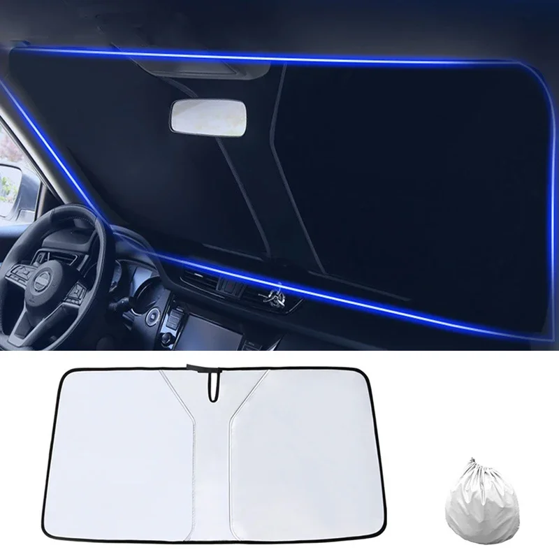 Car Windshield Sun Shade Blocks UV Ray Reflector Auto Window Sun Shade Visor Shield Cover Protector Foldable Parasol car windshield sun shade car windshield sunshade car sun shade