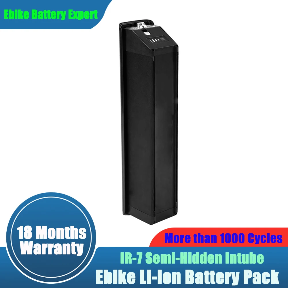 Replacement Li-ion Battery Pack 48V 17.5Ah Semi-Hidden for COLA BEAR - BAFANG 750W 840WH MID MOTOR MOUNTAIN E-BIKE