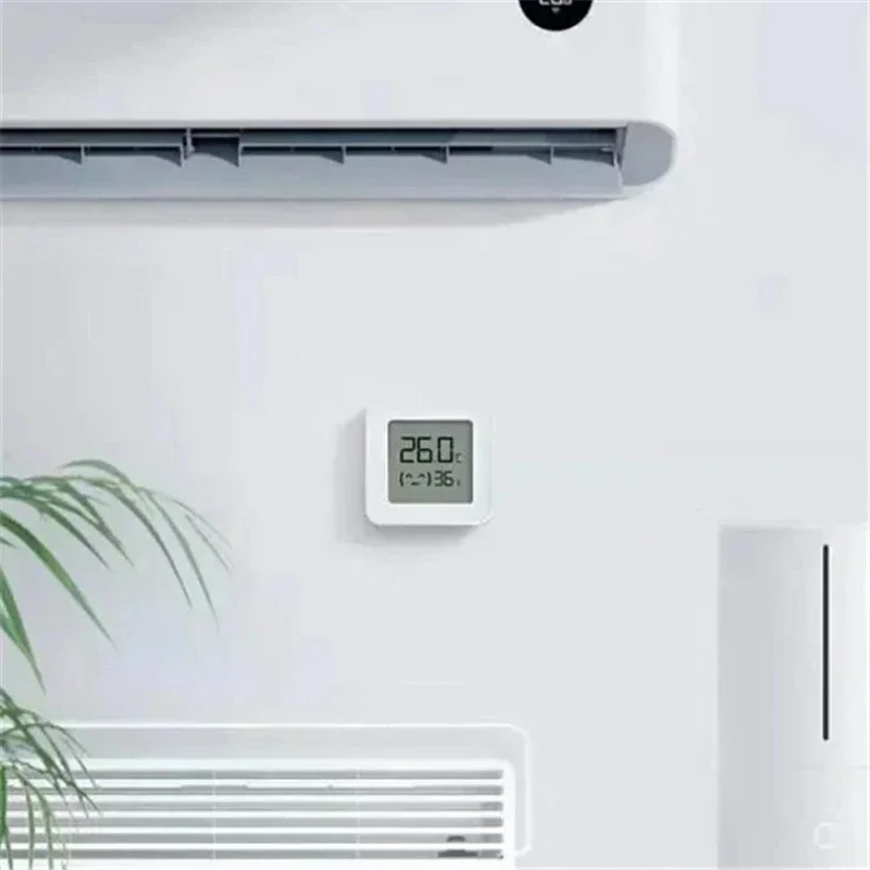 XIAOMI Mijia Bluetooth-compatible Thermometer 2 Wireless Smart Electric Digital Hygrometer Thermometer Work with Mijia APP temperature humidity meter smart thermometer
