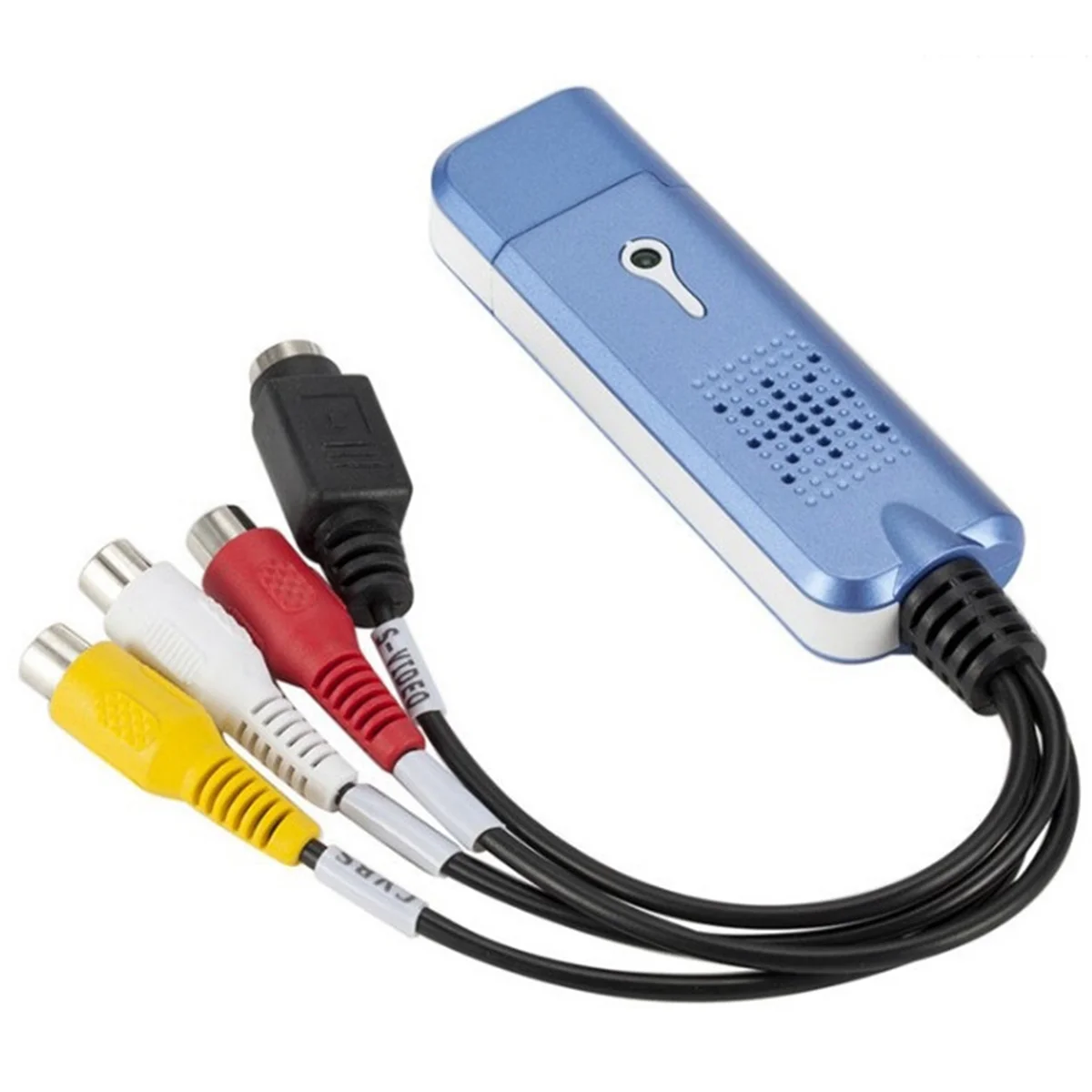 USB 2.0 Video Capture Card VHS VCR TV to DVD Converter for Mac OS X PC Windows 7 8 10