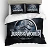 3D Jurassic Park Bedding Set Kids Boy Home Textile Decor Bed Sets Queen Size Comforters Quilt Bedroom Queen Dinosaur Duvet Cover 5