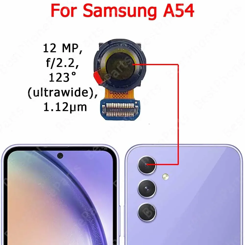 Premium Rear Camera Module Replacement with Flex Cable for Samsung Galaxy Smartphones