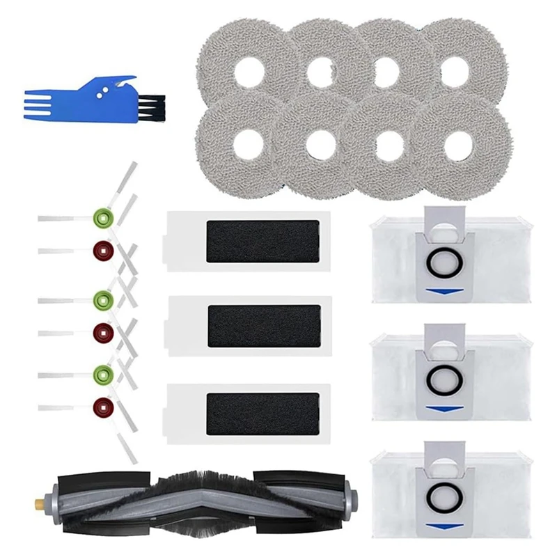 

Для пылесосов Ecovacs Deebot T20 Omni, запасные части, аксессуары, основная боковая щетка, Hepa фильтр, пылесборники