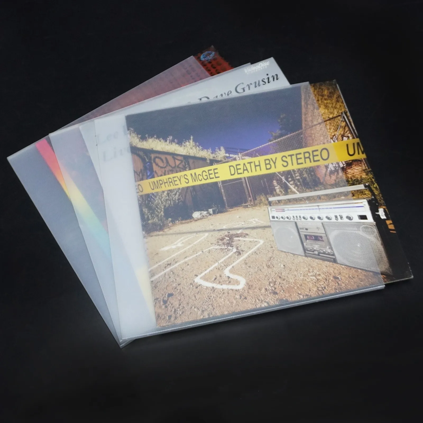 Record Protective Sleeves Vinyl Record Storage Case 1/3/5Pcs LP Record Vinyl Cover 12inch Record Album Outer Sleeves Thicken Hard Protect Case