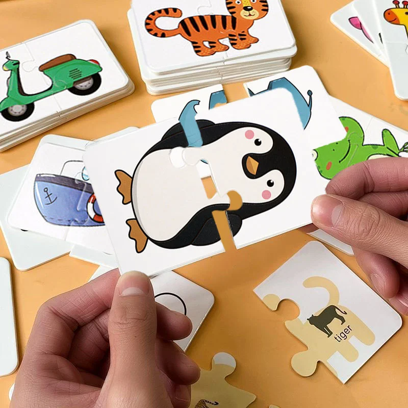 

Jigsaw Puzzle Children's Puzzles for Matching Kids Themed Puzzle Sets Preschool Educational Learning Toys Set Kid Toddlers Toy