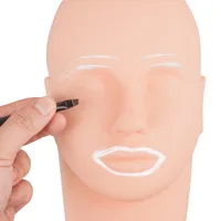 1pcs Tattoo Brow Paste Microblading Eyebrow Marker Permanent Makeup Mapping Paste Brow Lip Shape Tool PMU Tattoo Accessory 2