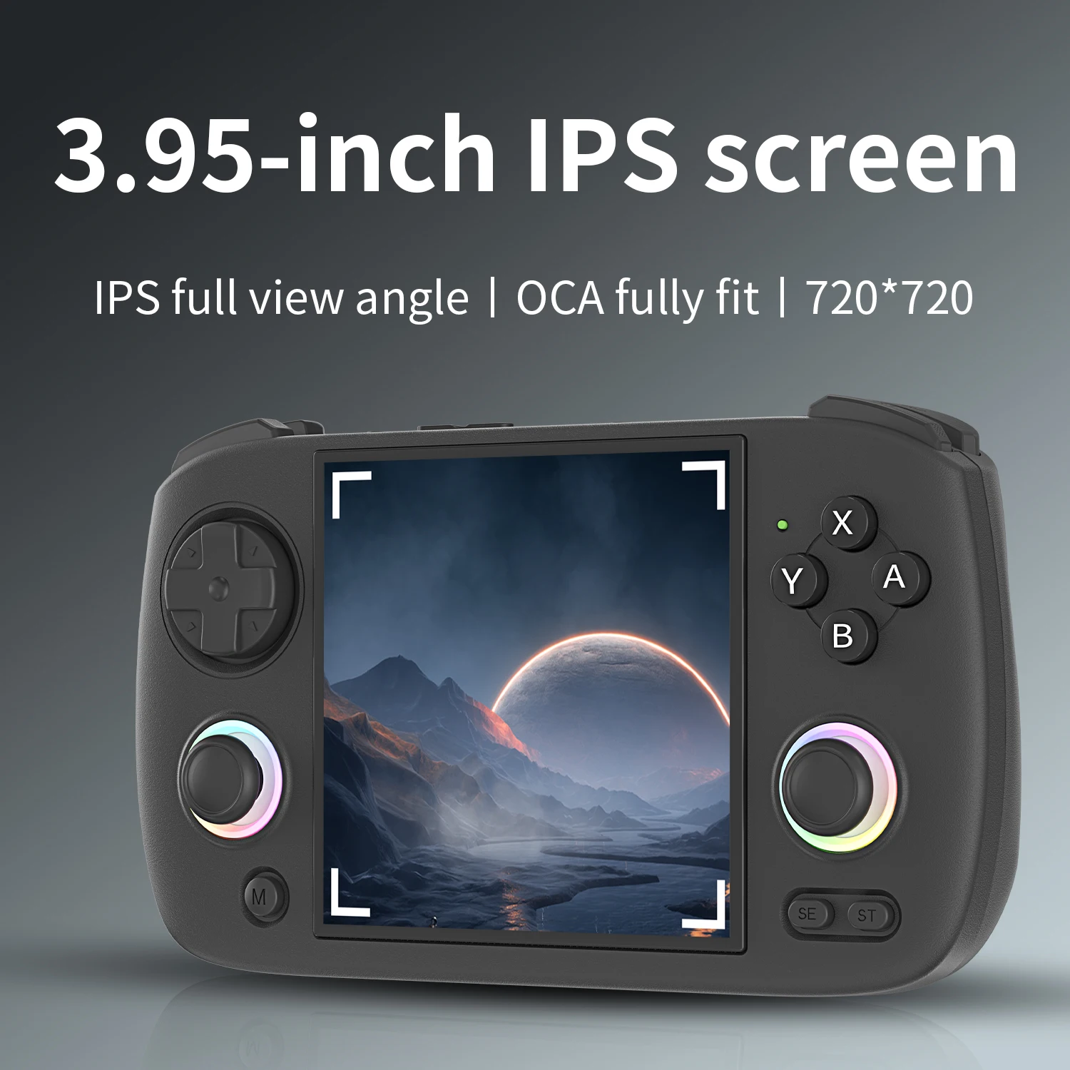 ANBERNIC RG CubeXX Retro Handheld Games Console Linux RGB Joystick Video Gaming Player Supports WIFI HD TV Connection RG Cube XX