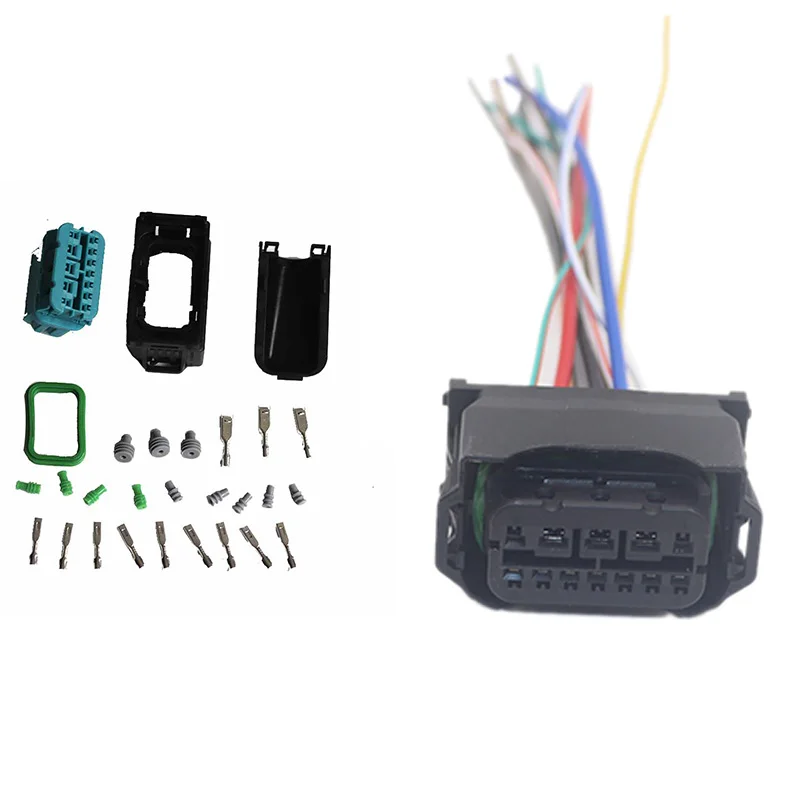 Headlight Socket Housing Repair Kit 61132359991 FOR BMW F01 F02 E63 E64 E90