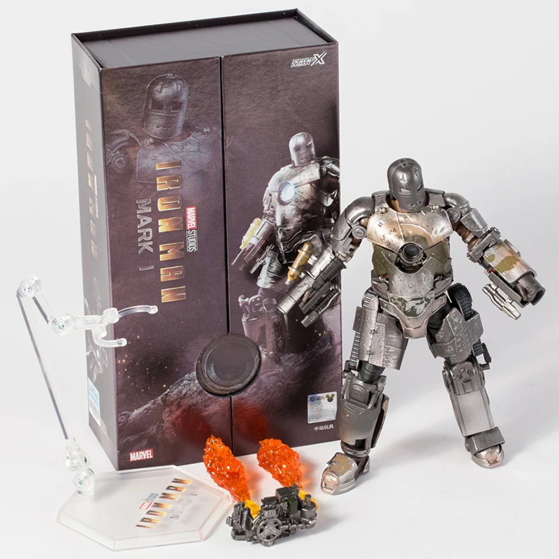 

ZD игрушки ЖЕЛЕЗНЫЙ ЧЕЛОВЕК Марк I MK 1 ПВХ экшн-фигурка Коллекционная модель игрушка подарок кукла