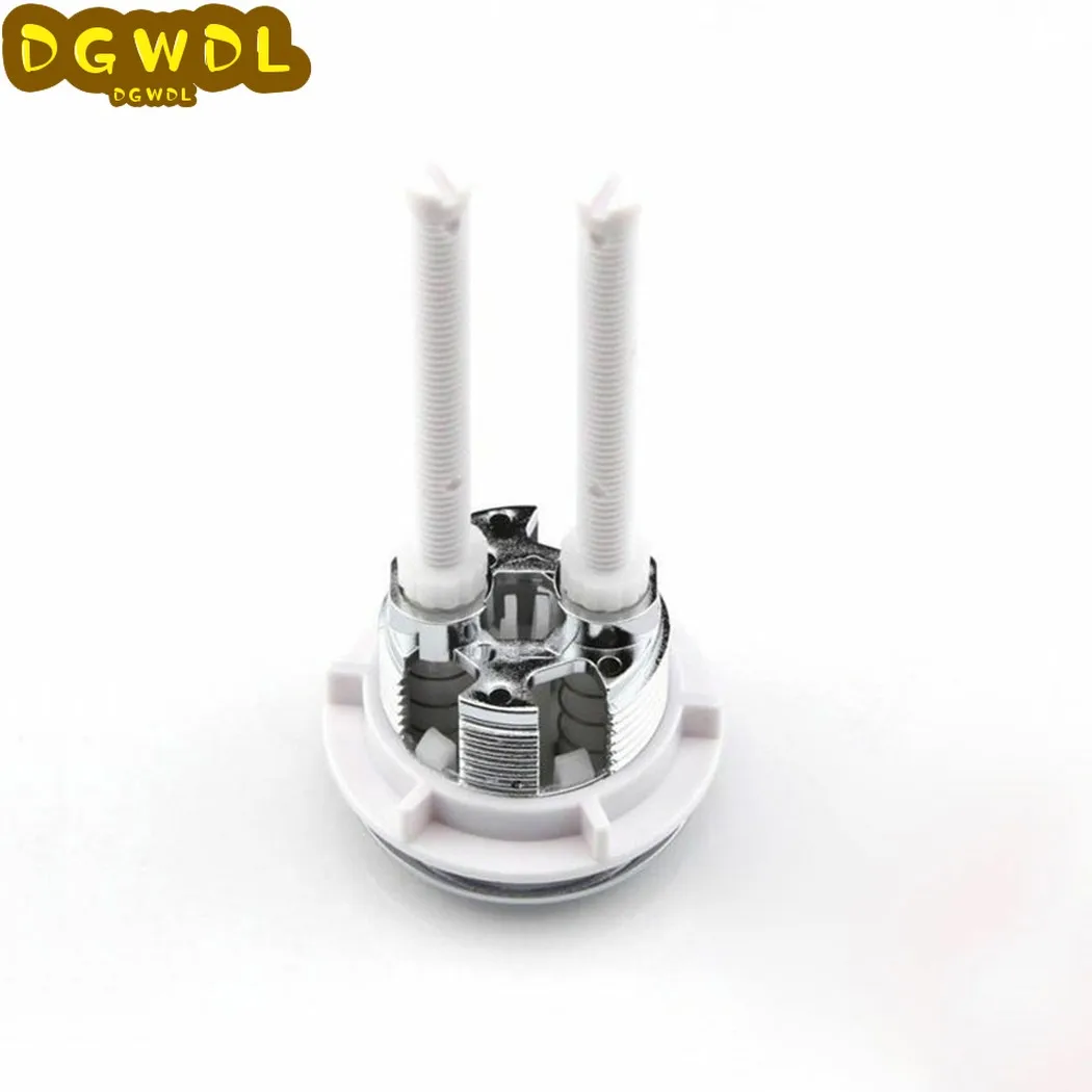 38mm Universal Dual Flush Toilet Water Tank Button Round Valve Push Button Flush Toilet Seat Water Tank Valve Bathroom Parts