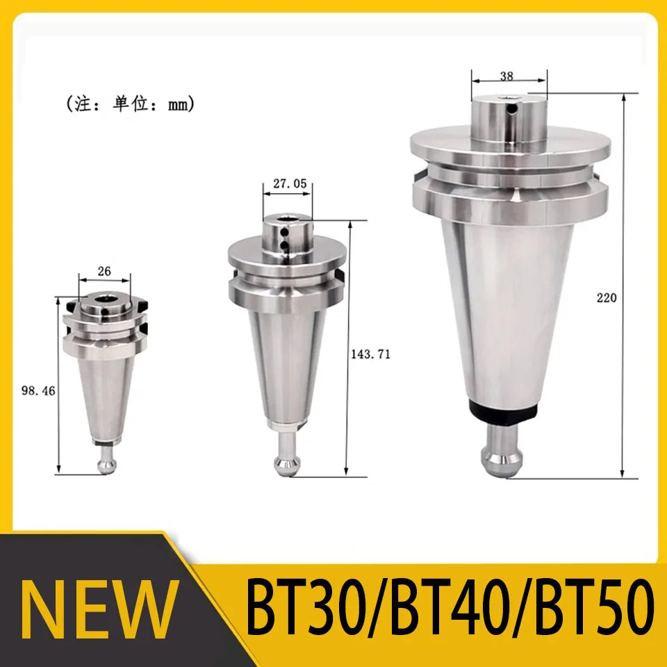 

The new CNC probe handle BT30/BT40/BT50 is suitable for most brands of wireless measuring heads on the market