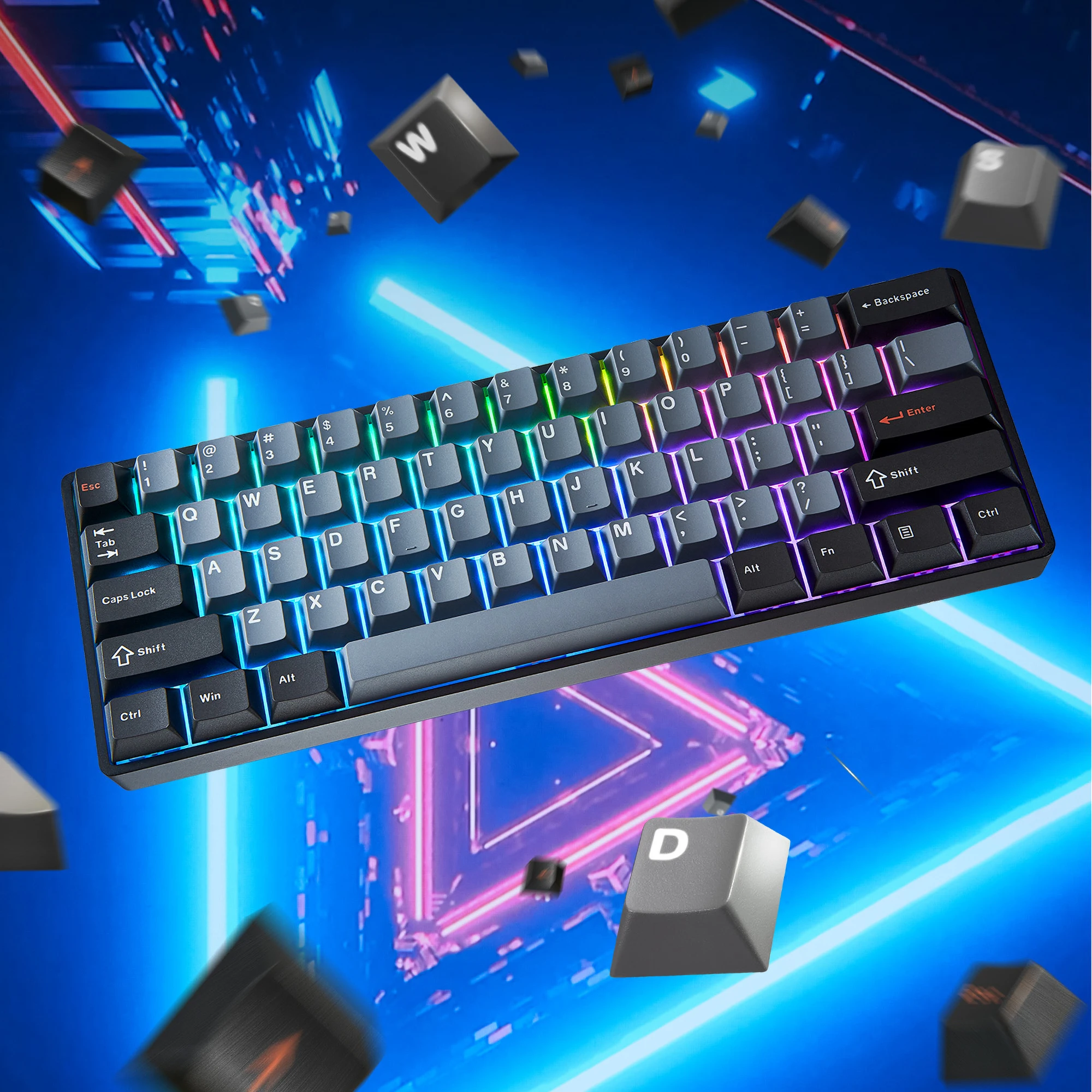 DrunkDeer G60 HE 磁気スイッチゲーミングキーボードラピッド