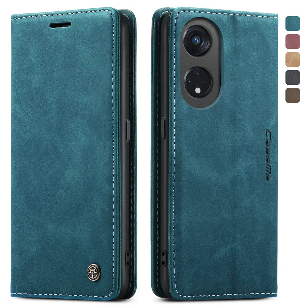 

Reno 10 Pro 8T 7 Lite 7Z Leather Magnetic Book Case for Oppo Reno 8 Pro Plus 5G Luxury Cover Funda Reno10 8 T 6 Lite 8Z 5G Capa