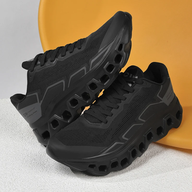2026 New Men's Running Shoes Breathable Mesh Thick Sole Cushioning Fashionable Multi-Functional Jogging and Casual Sports Shoes 6