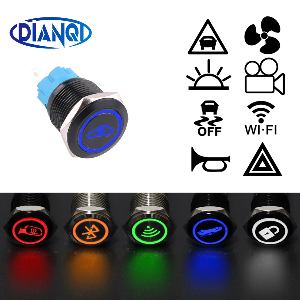 19mm-Custom-DIY-Logo-Icon-Metal-Push-Button-Car-Boat-Symbols-Ring-Lamp ...