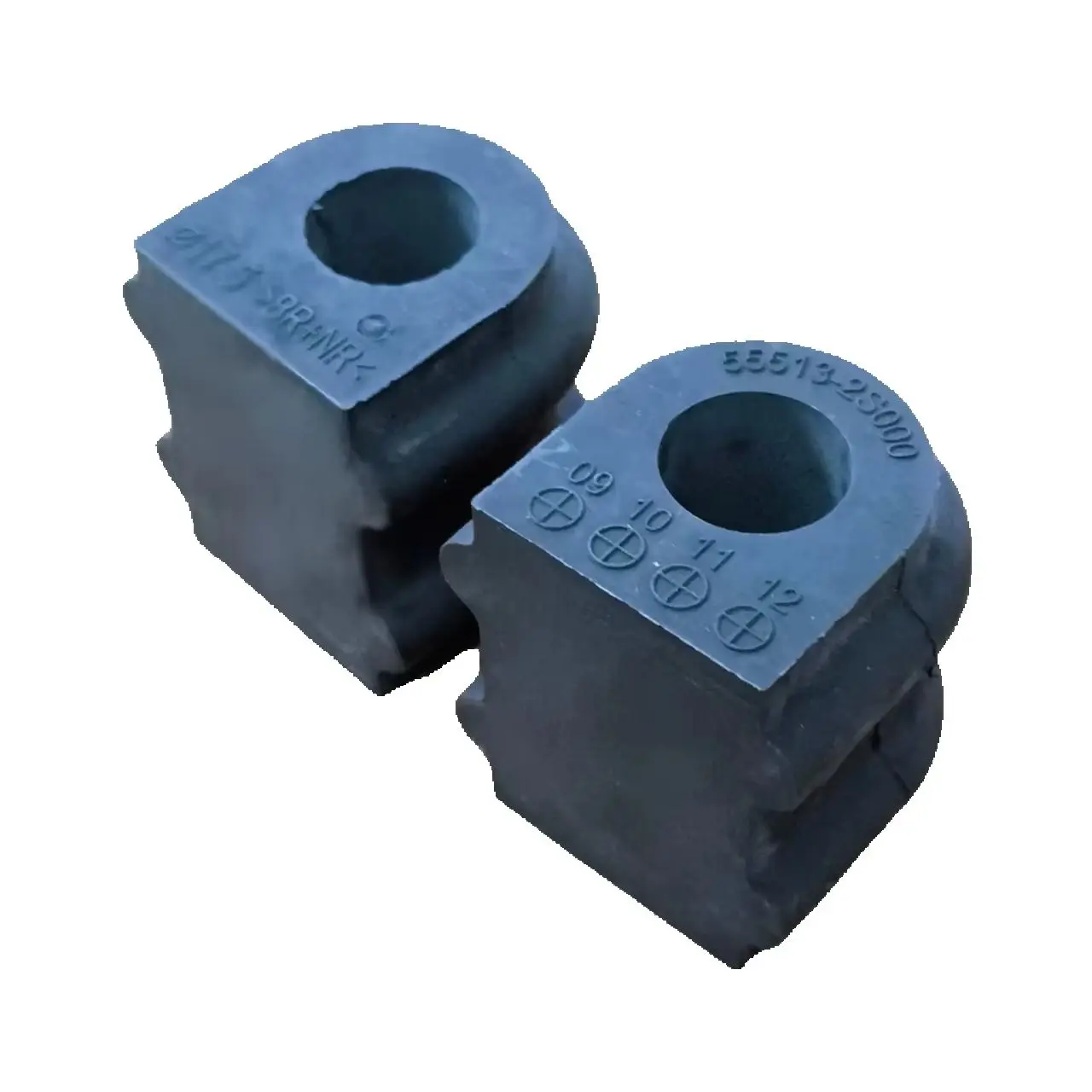2PCS 리어 스태빌라이저 부싱 55513-2S000 현대 ix35 2.4L 2009-2017 Hawtai Santa Fe 2.0T 2014-2018 자동차 액세서리