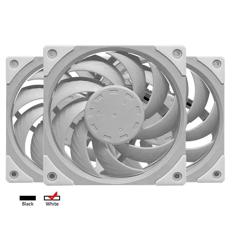 Caixa do Computador Cooling System Fan Kit pc Silencioso Fdb Cooler Cpu Alto Desempenho 8002500rpm 4pin Pwm 12cm 120 mm