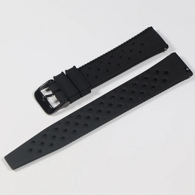 pulseira de silicone trópico para relógios Oris Seiko Citizen