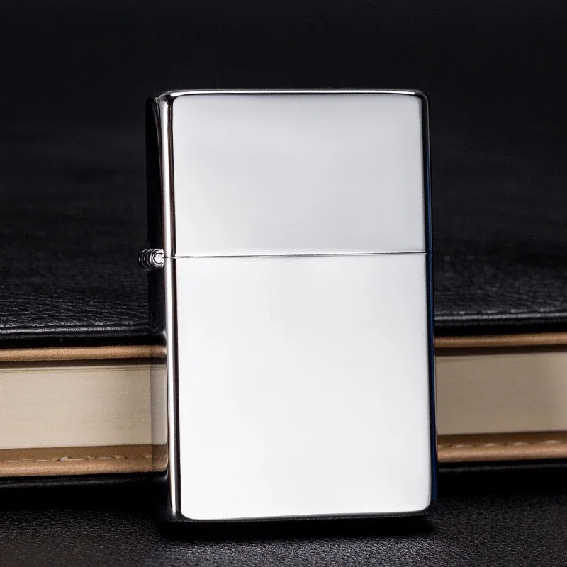 Zoro Ultrathin Kerosene Lighter Creative Retro Pure Copper Shell Windproof Brass Oil Engine Cigarette Lighter Men Gifts kerosene lighter cigarette lighter