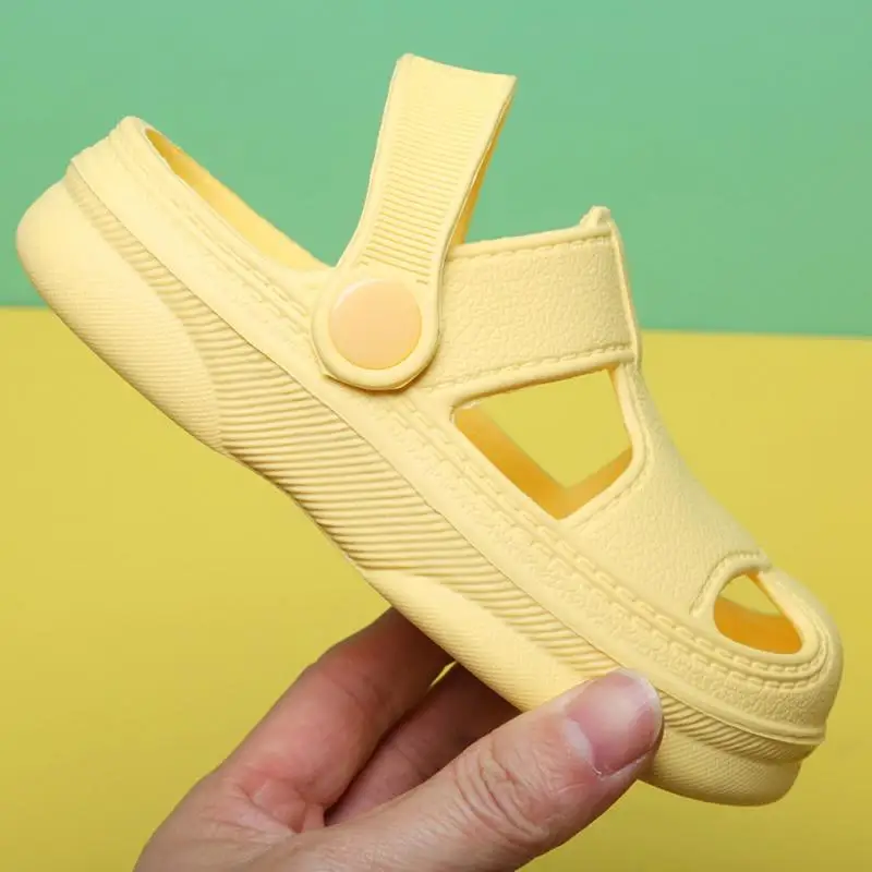 Sandales Enfant Garçon JMFCHI - Randonnée Plage Fermées | Semelle Antidérapante Velcro Sandales Sport Extérieur Antidérapantes