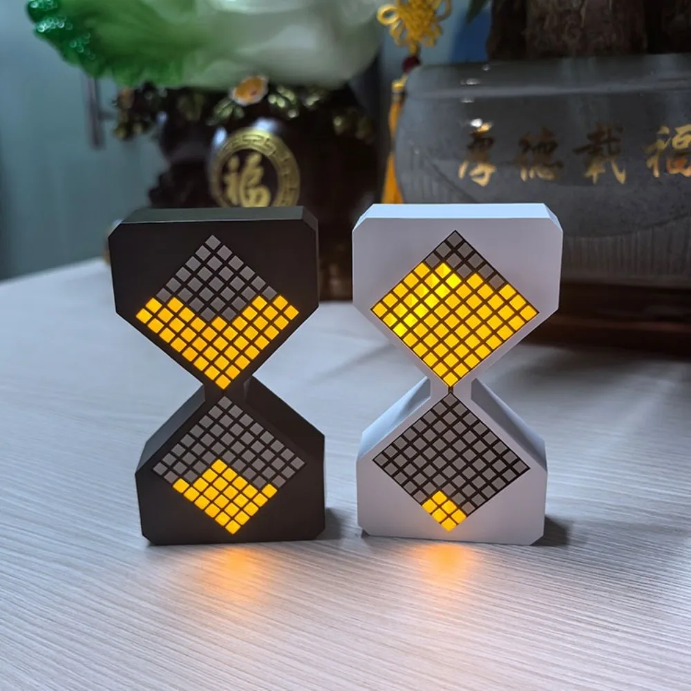 LED Electronic Hourglass with Gravity Sensing Technology - Digital Sand Clock Timer