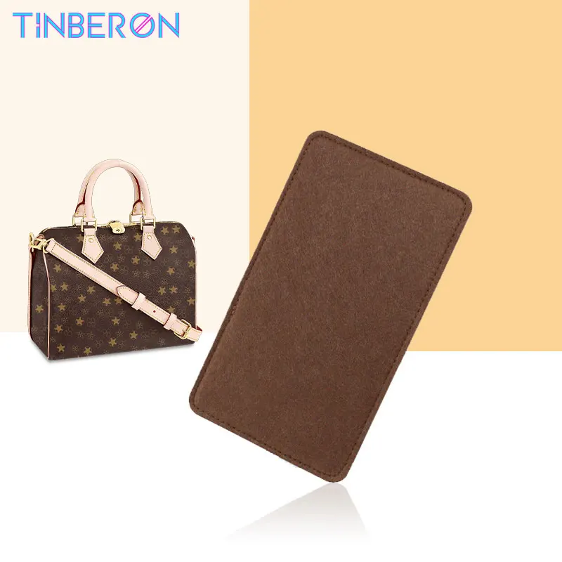 TINBERON Fits for Luxury Bag 25/30/35 Bag Base Shaper Felt Cloth Prop Up Bag Artifact Bottom Support Pad Accessorie Bags Liner evertoner felt base shaper perfect for lv neverfull hangdbag