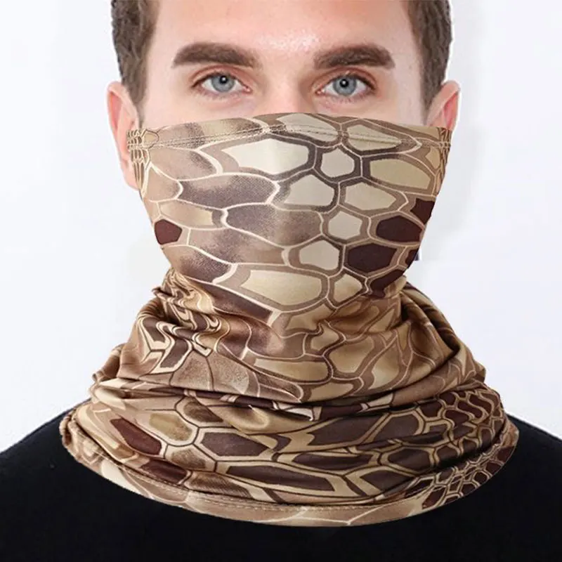 2Pcs/Set Cooling Arm Sleeves Face Mask Set Hunting Fishing Hiking Cycling Sun Protection Summer Neck Gaiter Headwear Balaclava