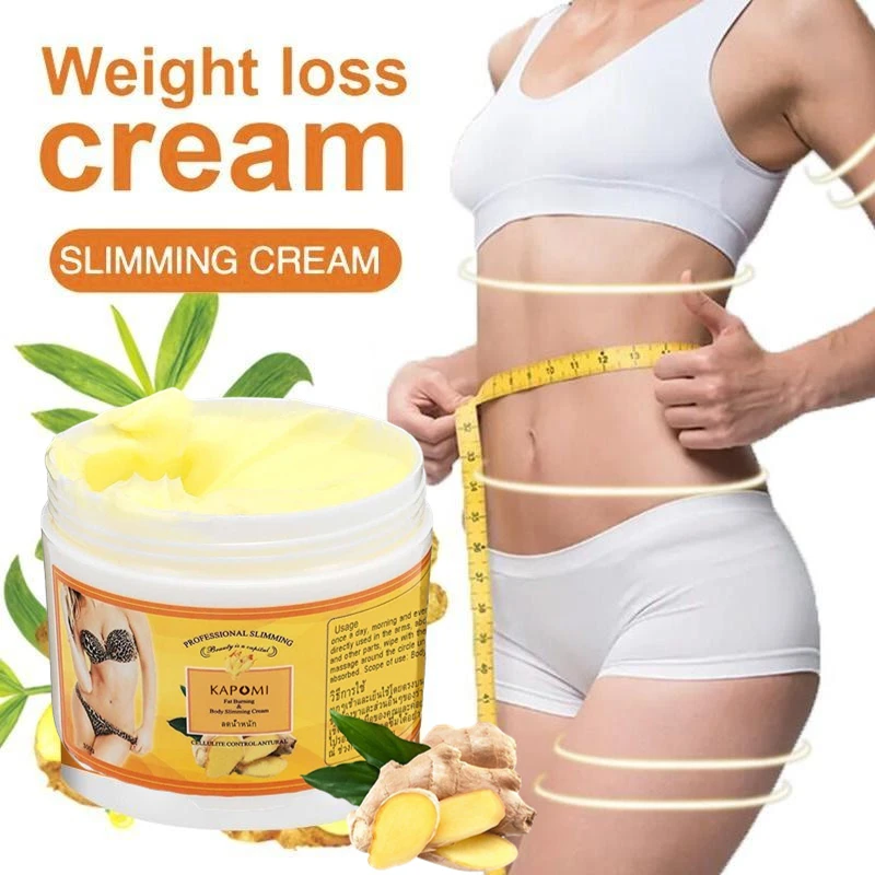 Hot Turmeric Slimming Cream Body Abdomen Fat Burning Weight Loss Anti-Cellulite Slimming Cream Body Shaping Ma_voghion.com