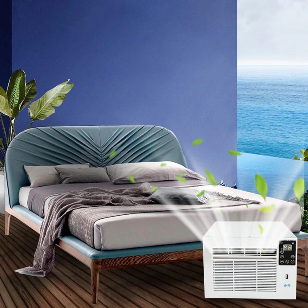 Remote Control Air Conditioner LED Panel Portable Air Conditioning Fan Heating & Cooling Dehumidification Cooler For Home Office 6