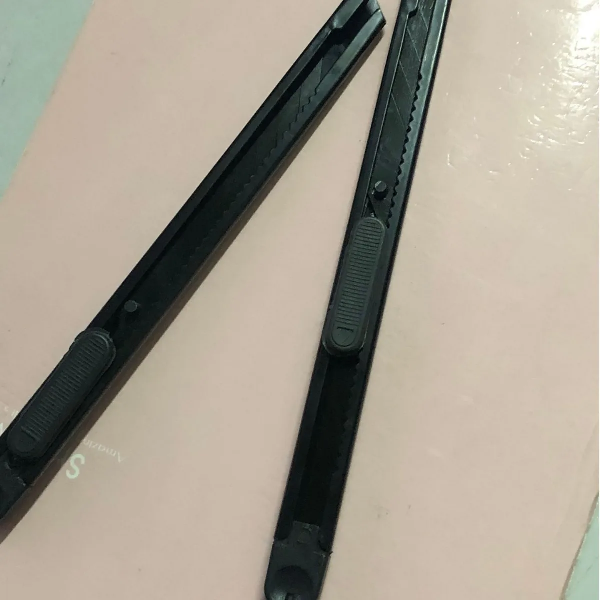 10PCS 스테인레스 스틸 유틸리티 나이프 휴대용 분리형 종이 커터 사무용품 금속 핸드 크래프트 나이프