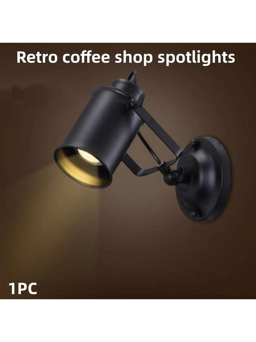 

Wall Lamps Vintage Industrial style Led Wall Lights for Home Loft Decor Wall Lamp for Bar Bathroom Bedroom Retro Sconce Lighting