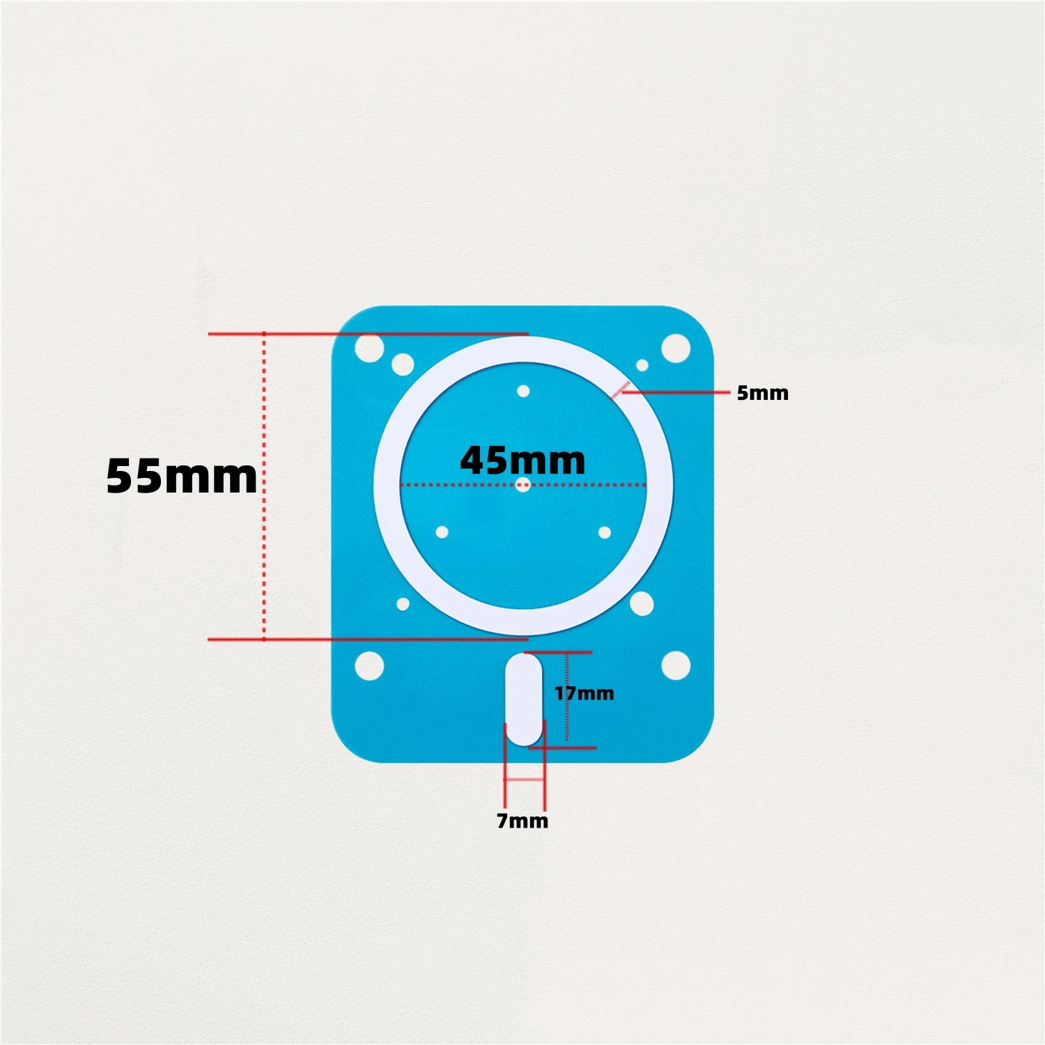 Supporto Magnetico Auto Per Caricatore Wireless - IPhone 12/13/14/15/16, Qi, Presa Aria, Nero