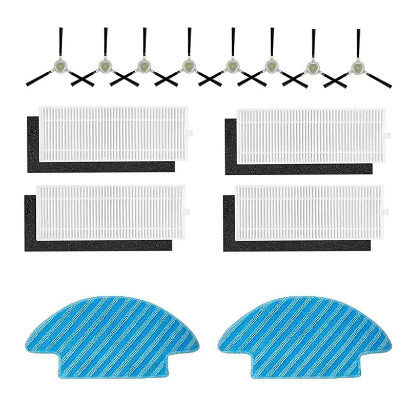 

Accessory Kit Replacement For Lefant M210 M210S M210B M213 Robot Vacuum Cleaner Filter Side Brush Mop Cleaning Brush